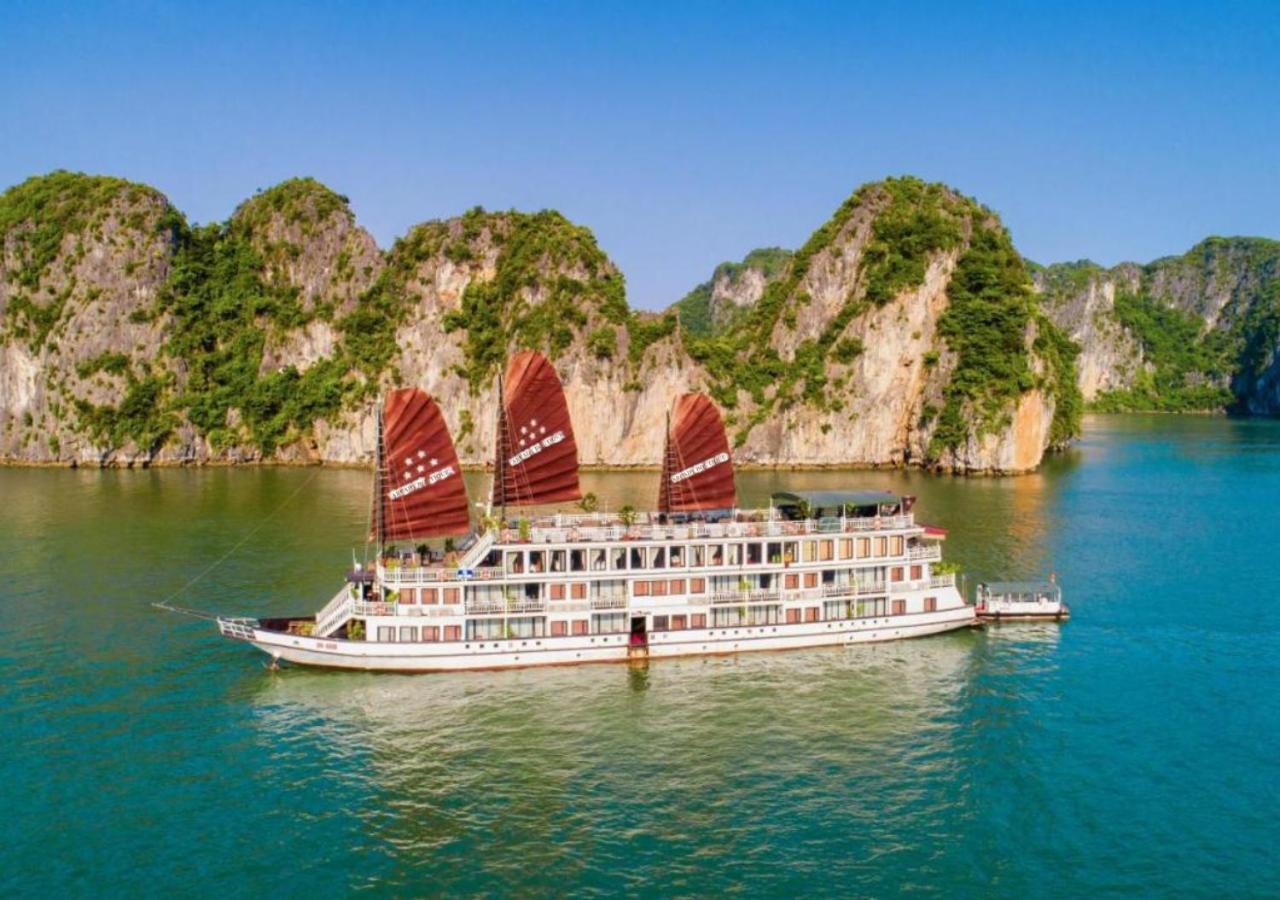 Hotel Arcady Boutique Cruise Hạ Long Exterior foto