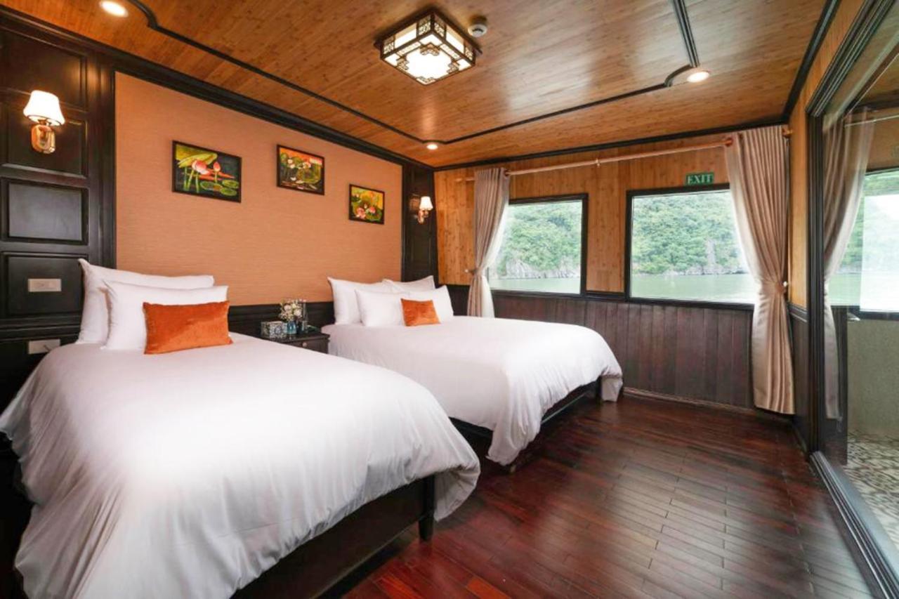 Hotel Arcady Boutique Cruise Hạ Long Exterior foto