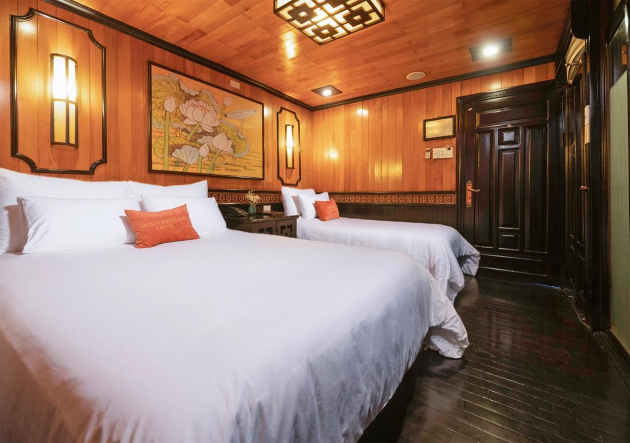 Hotel Arcady Boutique Cruise Hạ Long Exterior foto