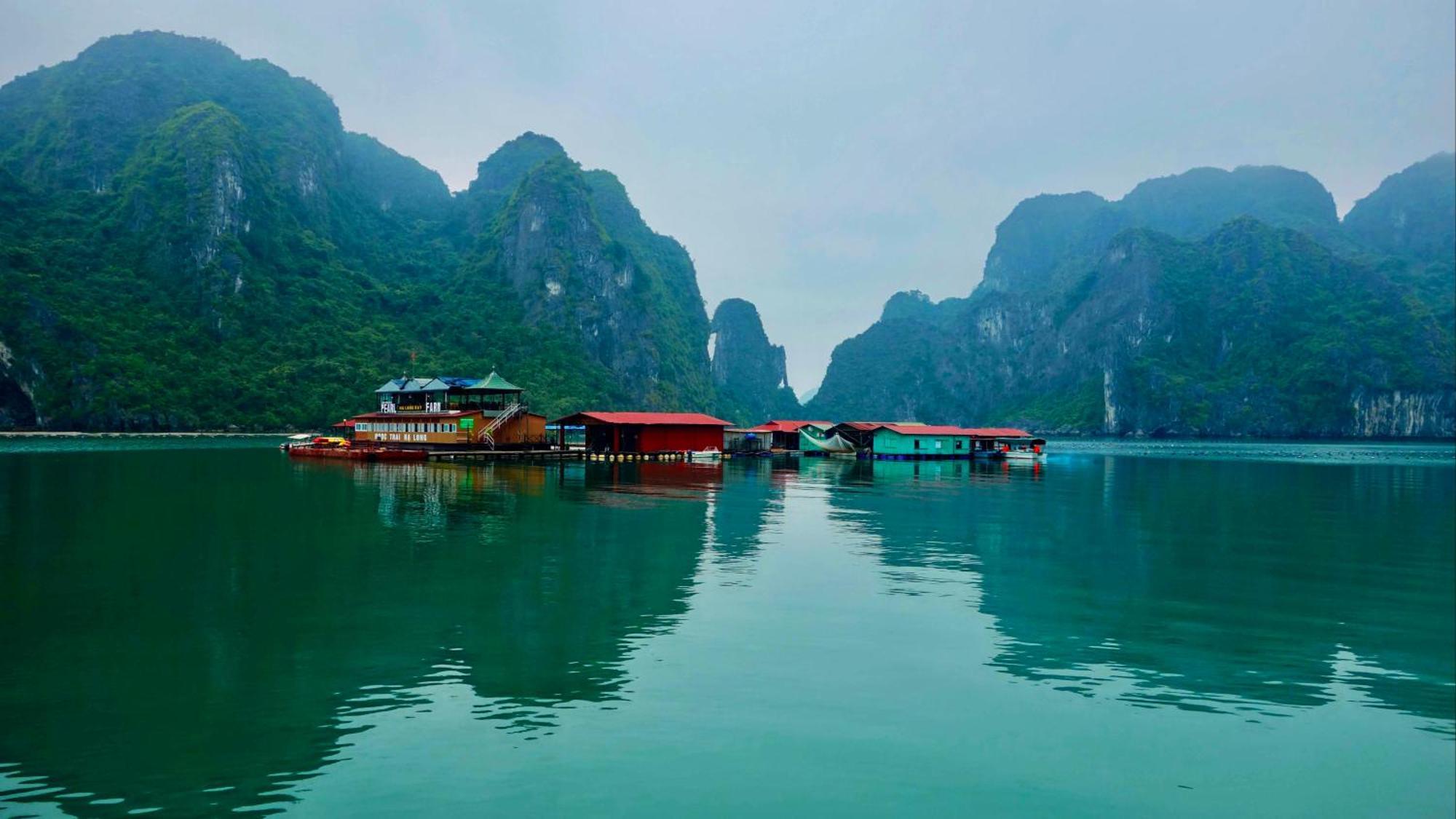 Hotel Arcady Boutique Cruise Hạ Long Exterior foto