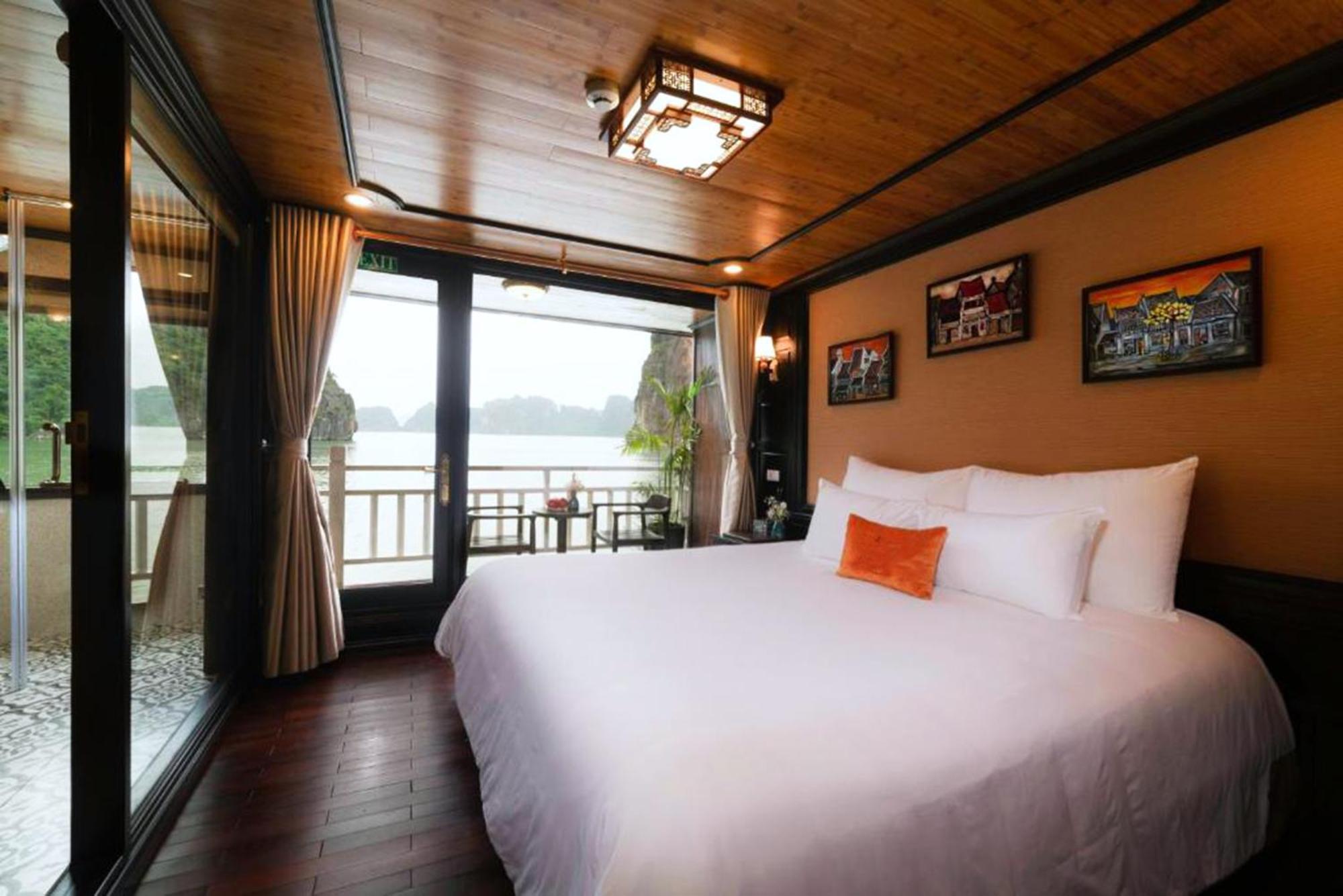 Hotel Arcady Boutique Cruise Hạ Long Exterior foto