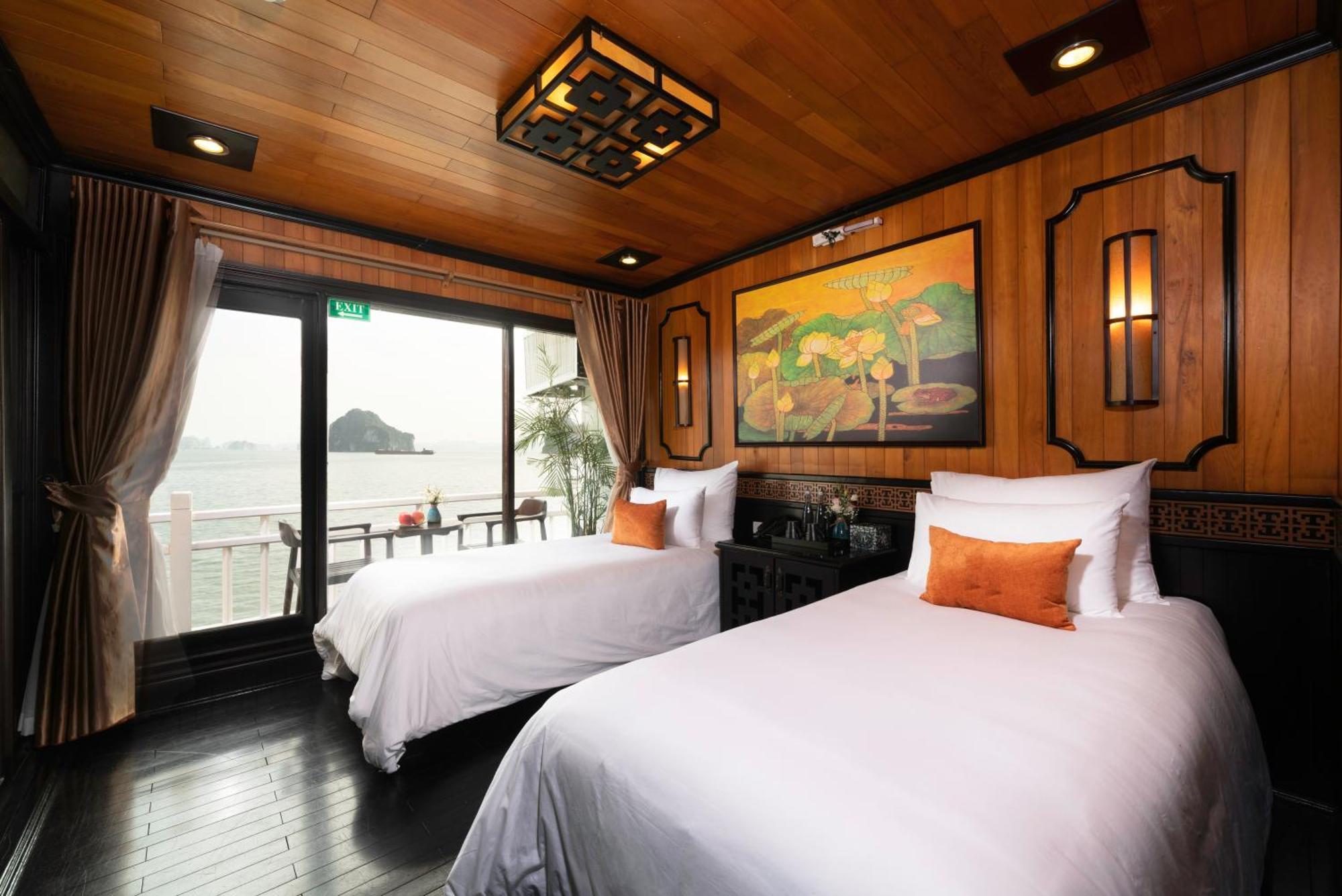 Hotel Arcady Boutique Cruise Hạ Long Exterior foto