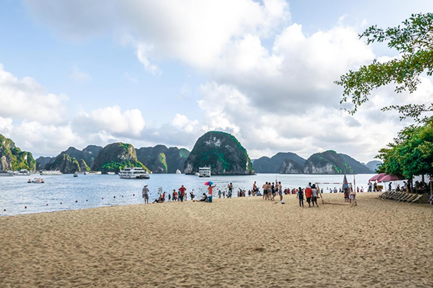 Hotel Arcady Boutique Cruise Hạ Long Exterior foto