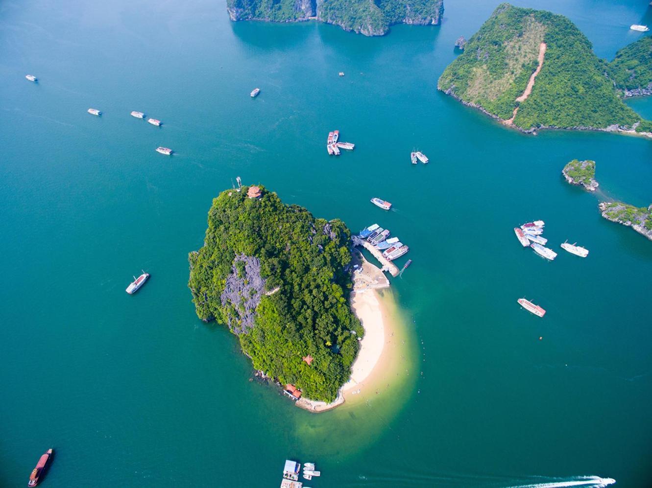 Hotel Arcady Boutique Cruise Hạ Long Exterior foto