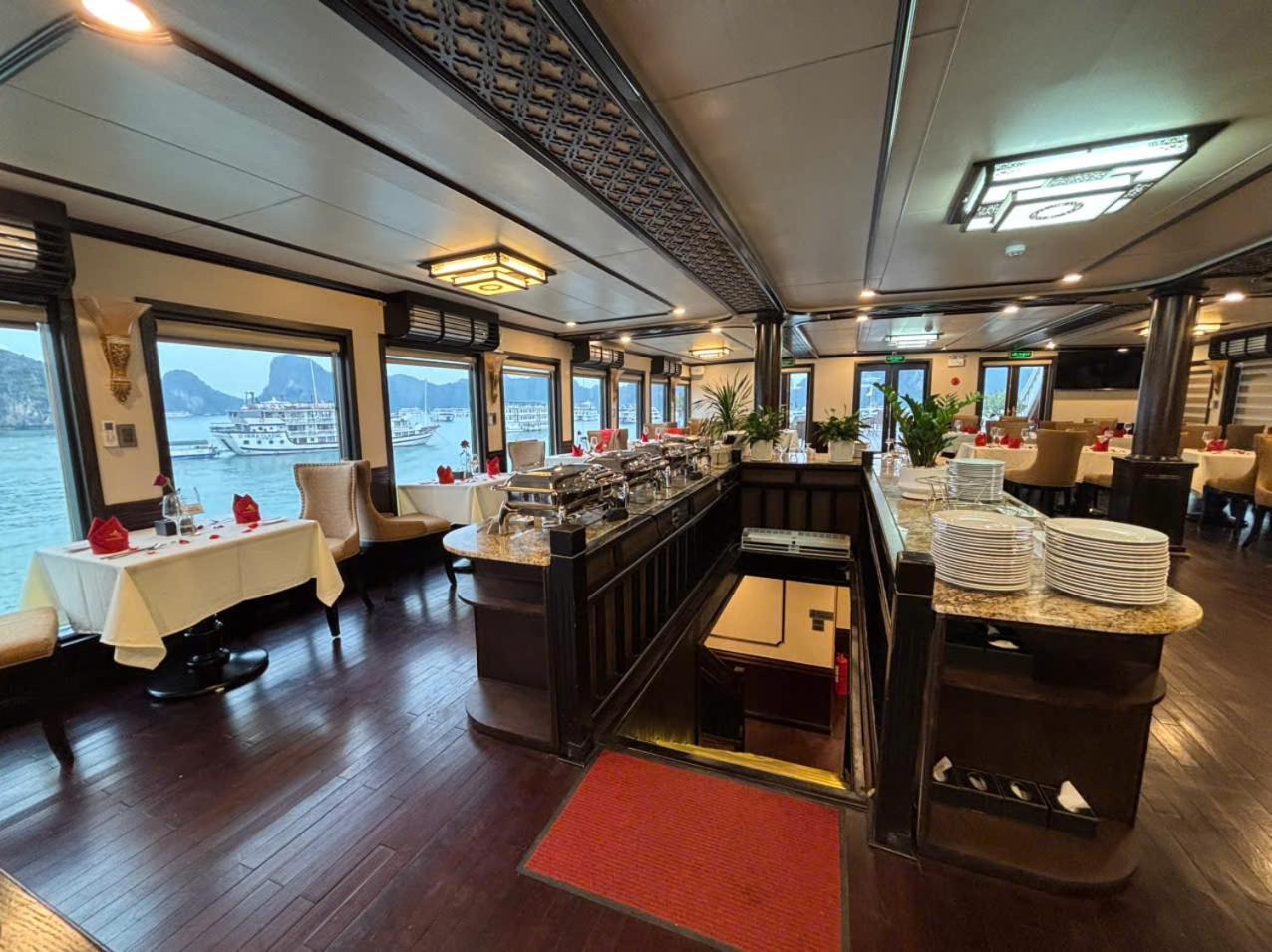 Hotel Arcady Boutique Cruise Hạ Long Exterior foto
